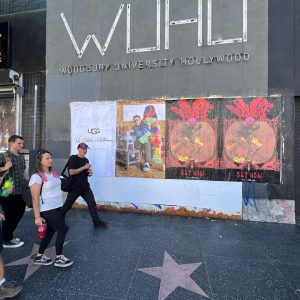 Street Poster wheat-paste campaign photo
